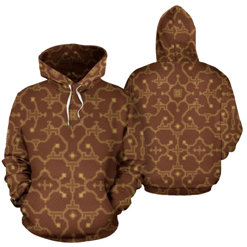 Shipibo Conibo - Red | Hoodie | Mandalazed