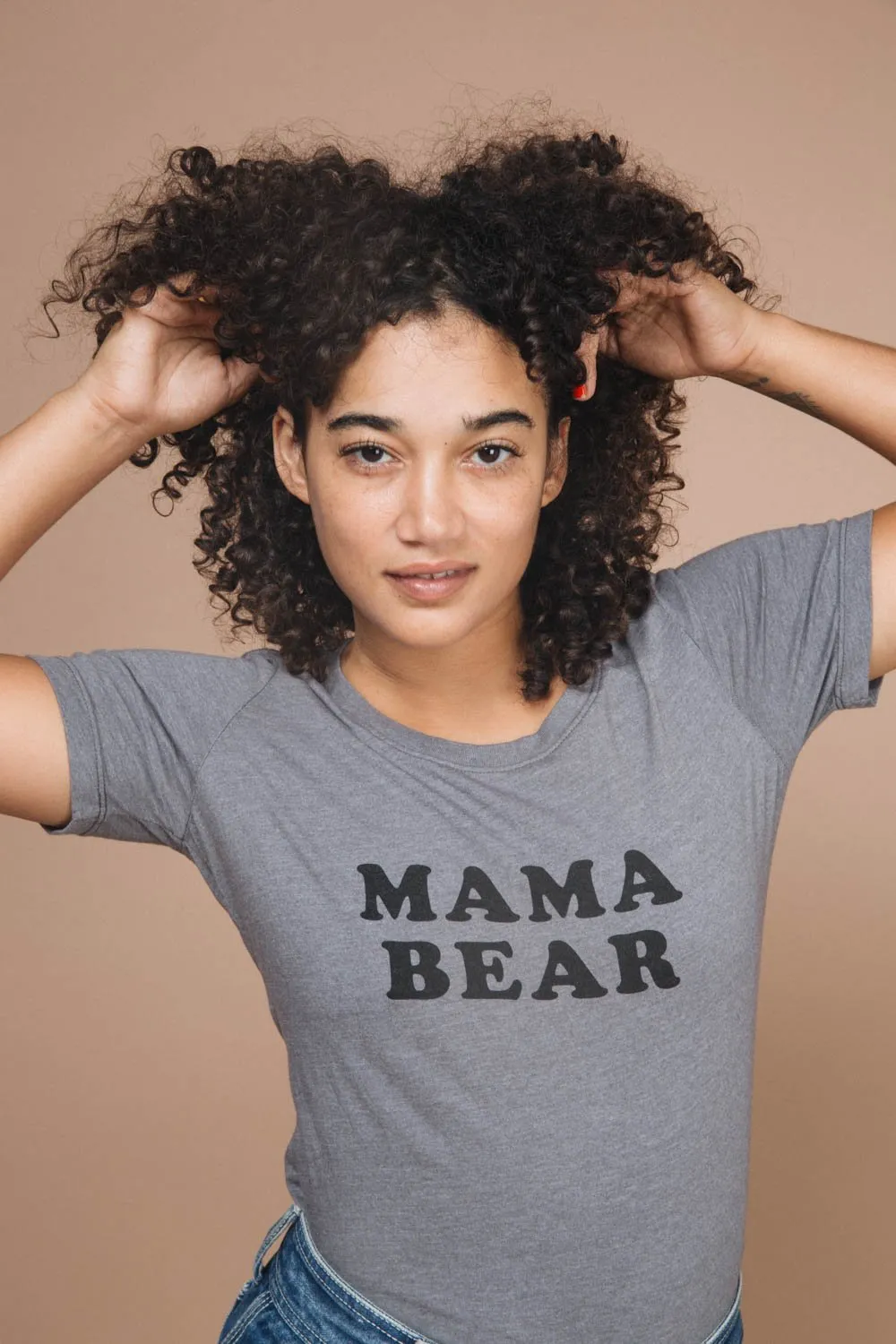 The bee & the fox mama bear t-shirt