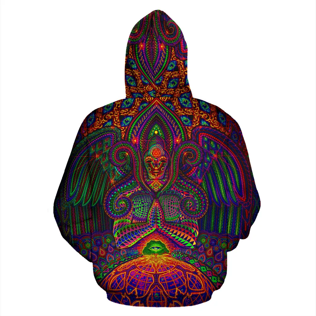 THE GOD SOURCE ZIPPER HOODIE | SALVIA DROID