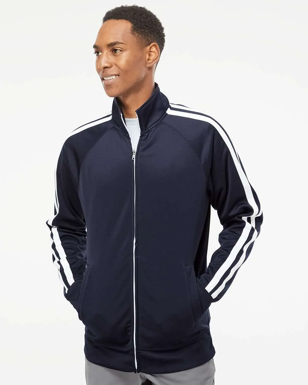 Unisex Lightweight Poly-Tech Track Jacket