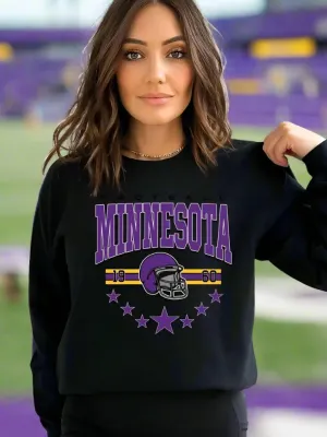 Vintage Minnesota Football Crewneck Sweatshirt